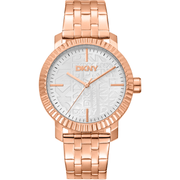 DKNY Dame Rosaguld Ur DK1L053M0035 - Urma.dk