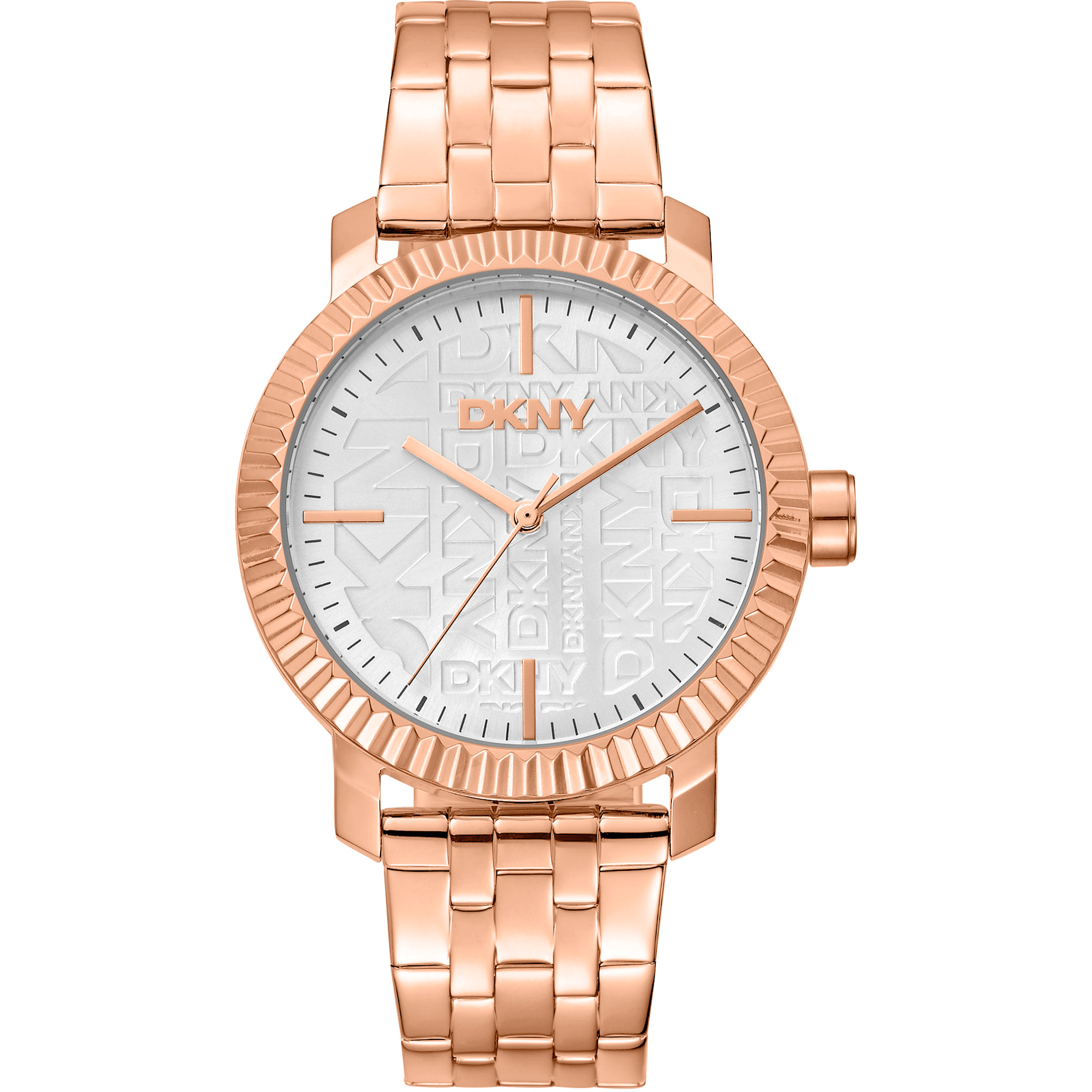 DKNY Dame Rosaguld Ur DK1L053M0035 - Urma.dk