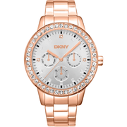 DKNY Dame Rosaguld Ur DK1L055M0065 - Urma.dk