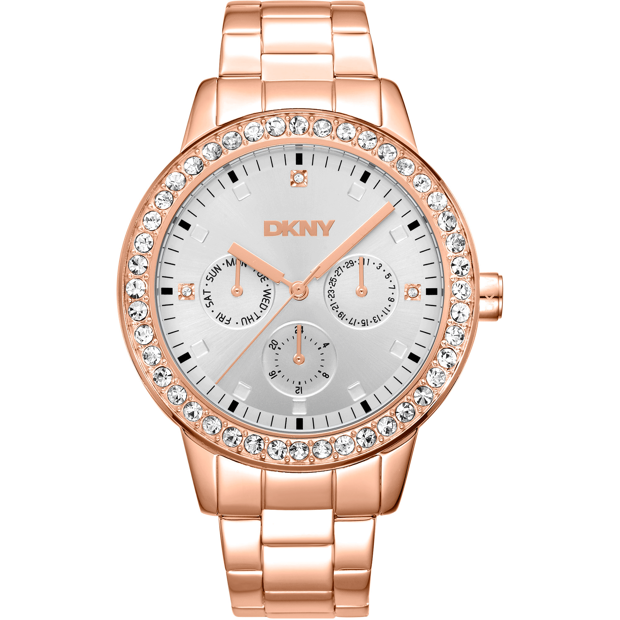 DKNY Dame Rosaguld Ur DK1L055M0065 - Urma.dk