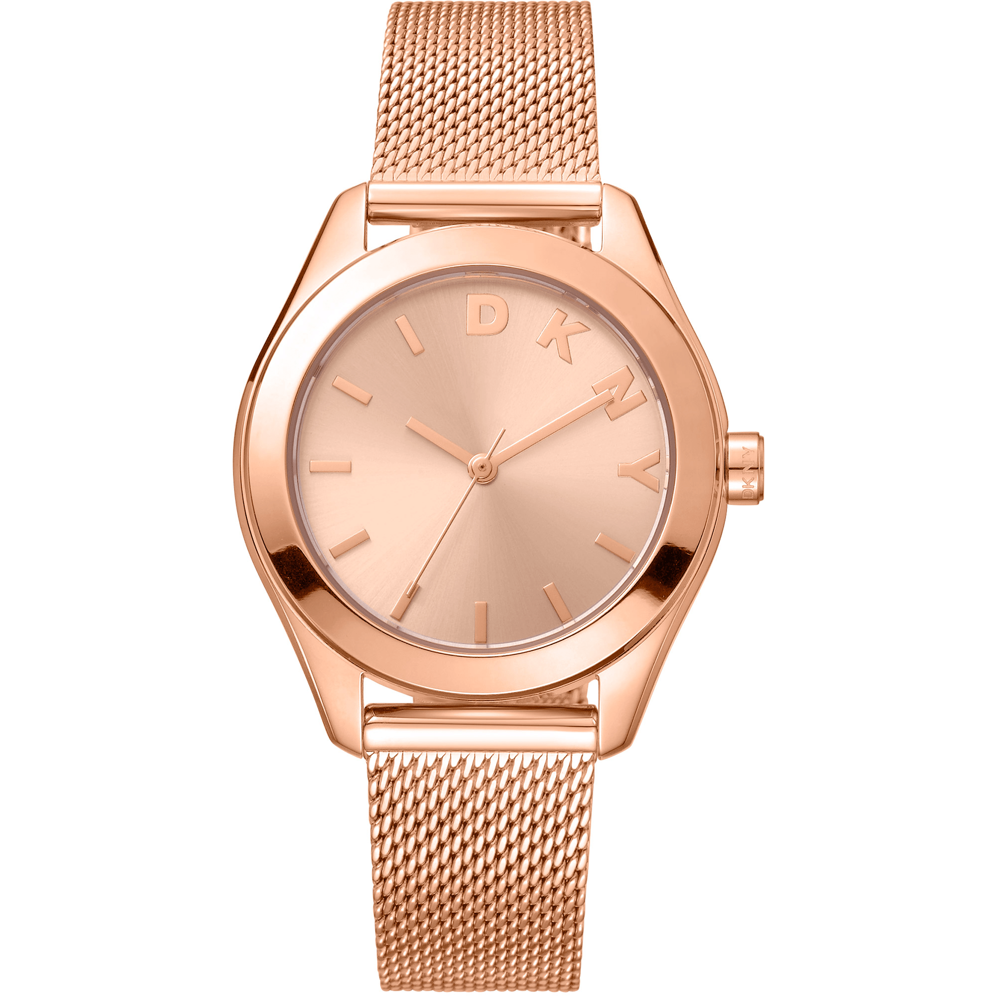 DKNY Dame Rose Gold Ur DK1L032M0035 - Urma.dk