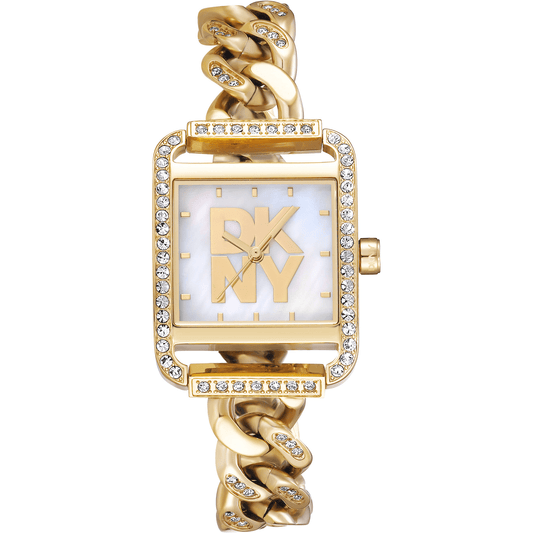 DKNY Dame Rustfrit Stål Guld Ur DK1L080M0025 - Urma.dk