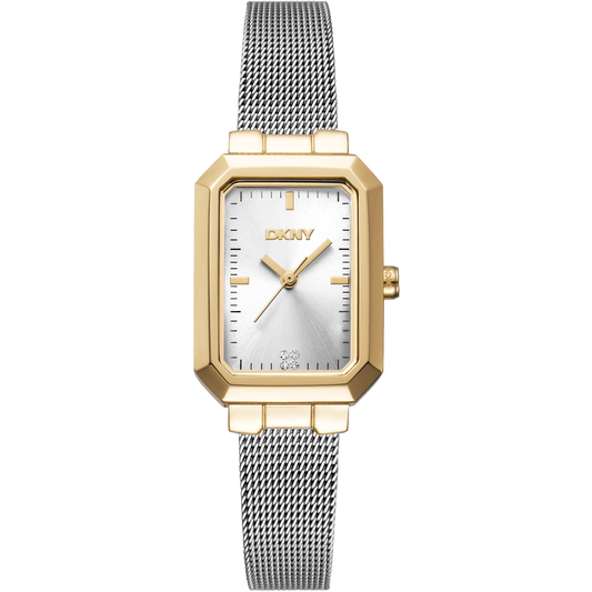 DKNY Dame Rustfrit Stål Guld/Sølv Ur DK1L076M0155 - Urma.dk