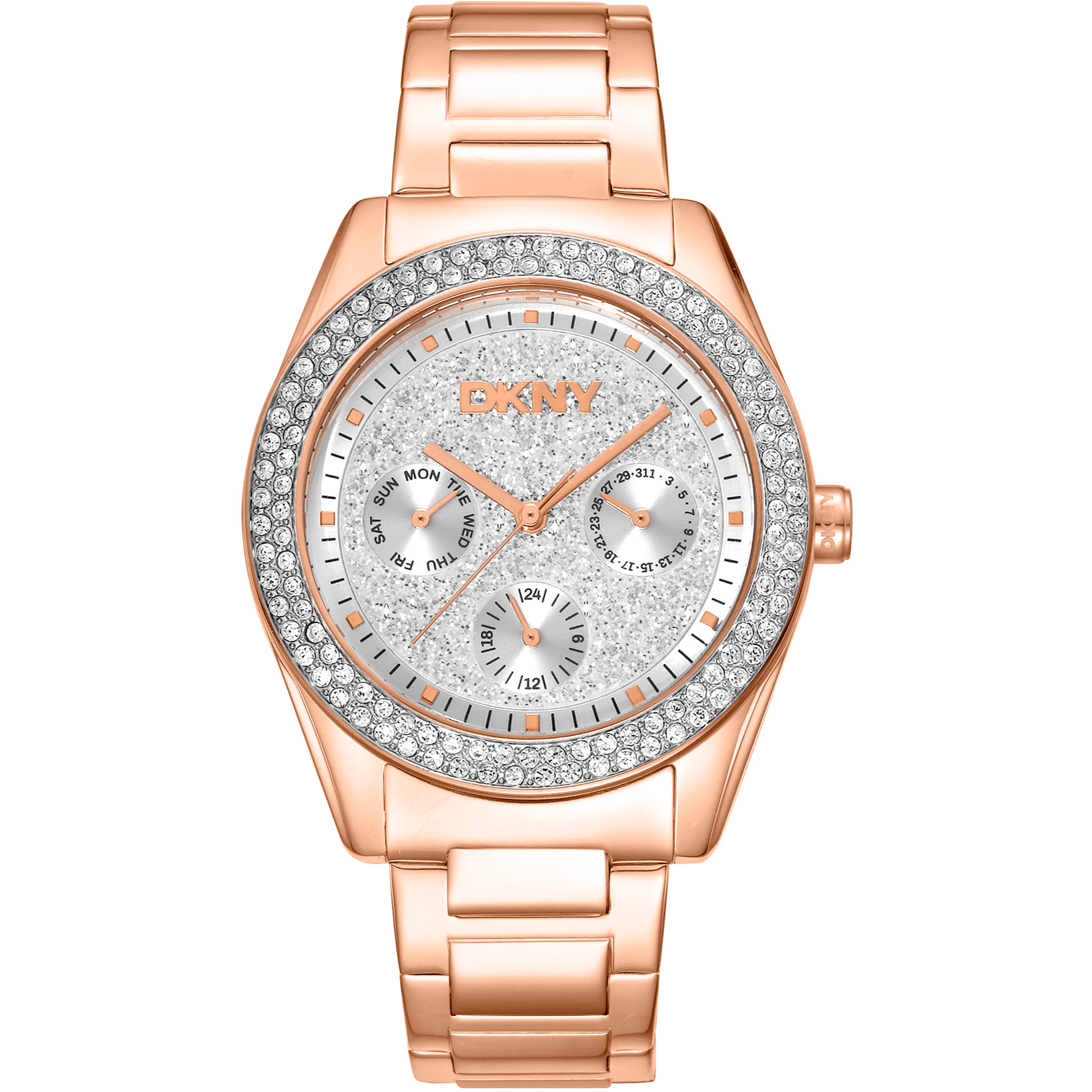 DKNY Dame Rustfrit Stål Rosaguld Ur DK1L078M0035 - Urma.dk