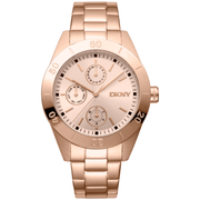 DKNY Dame Rustfrit Stål Rosaguld Ur DK1L079M0035 - Urma.dk