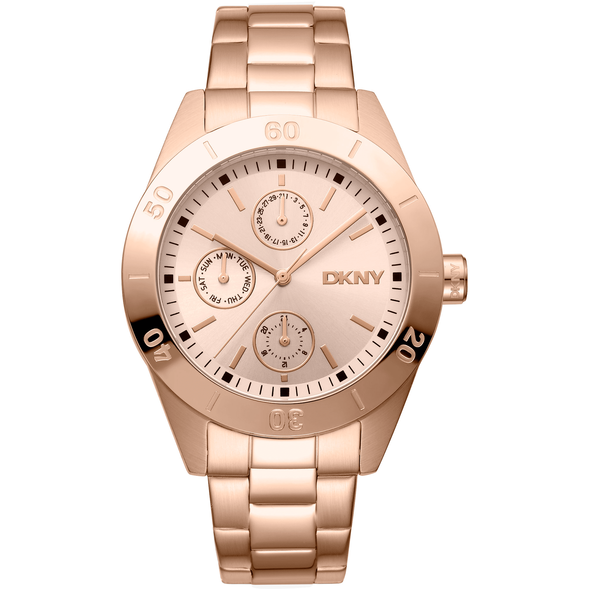 DKNY Dame Rustfrit Stål Rosaguld Ur DK1L079M0035 - Urma.dk
