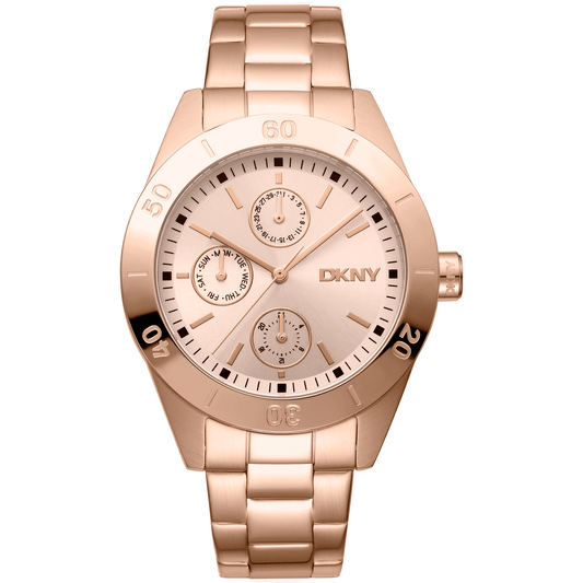 DKNY Dame Rustfrit Stål Rosaguld Ur DK1L079M0035 - Urma.dk