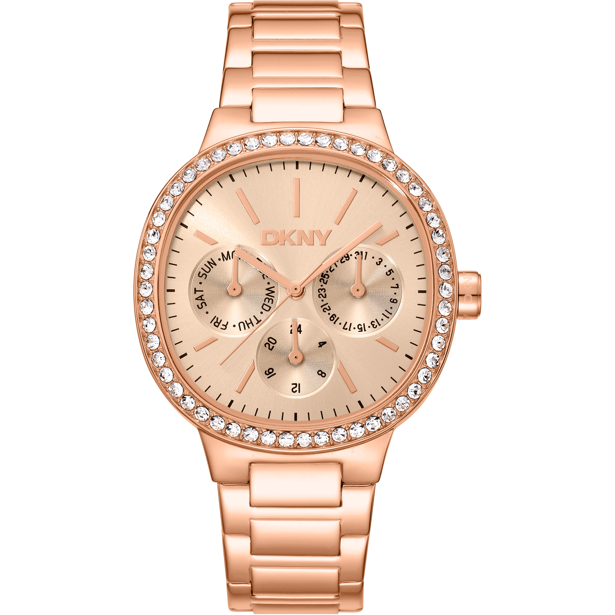 DKNY Dame Rustfrit Stål Rosaguld Ur DK1L084M0075 - Urma.dk