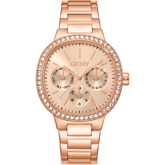 DKNY Dame Rustfrit Stål Rosaguld Ur DK1L084M0075 - Urma.dk