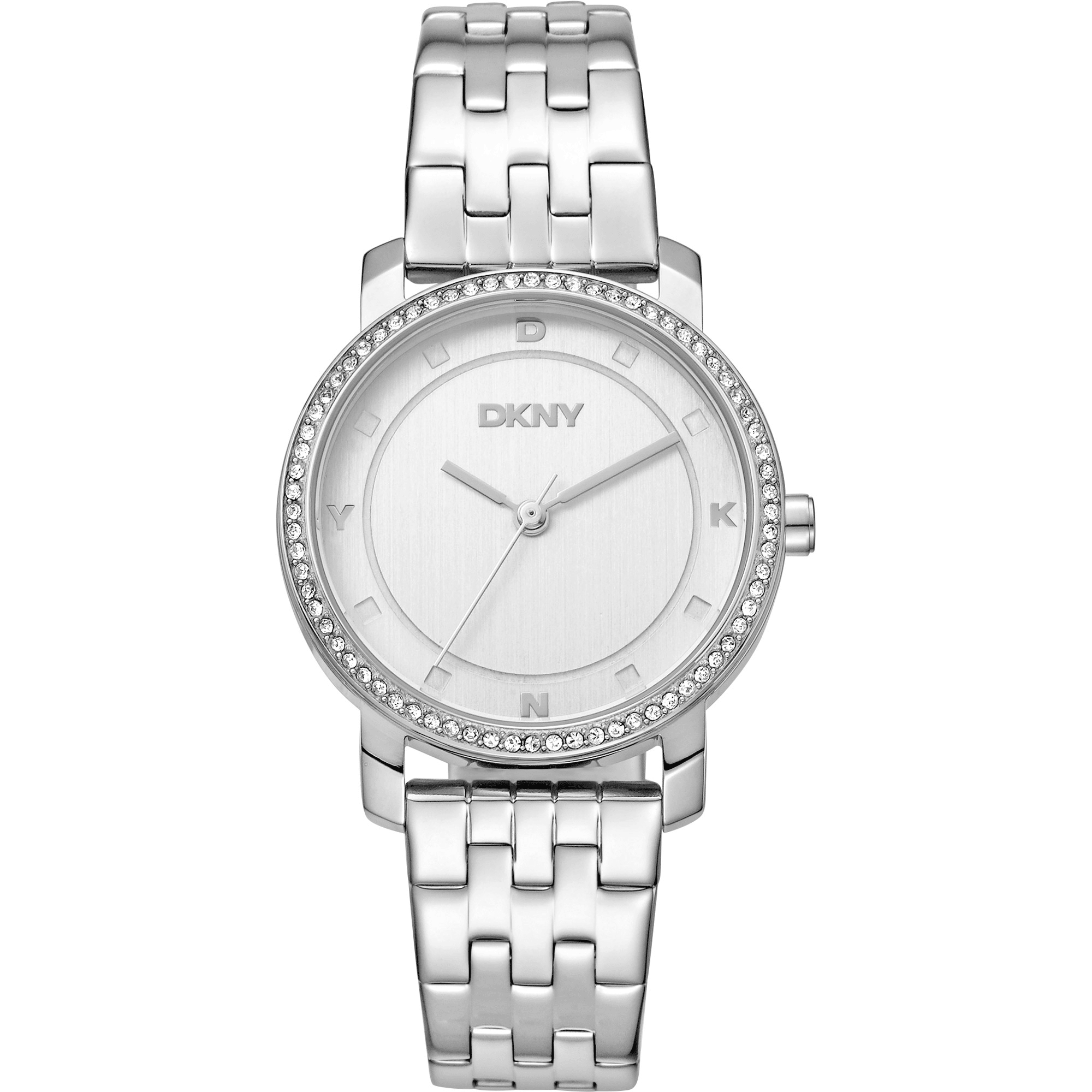 DKNY Dame Rustfrit Stål Sølv Ur DK1L065M0035 - Urma.dk