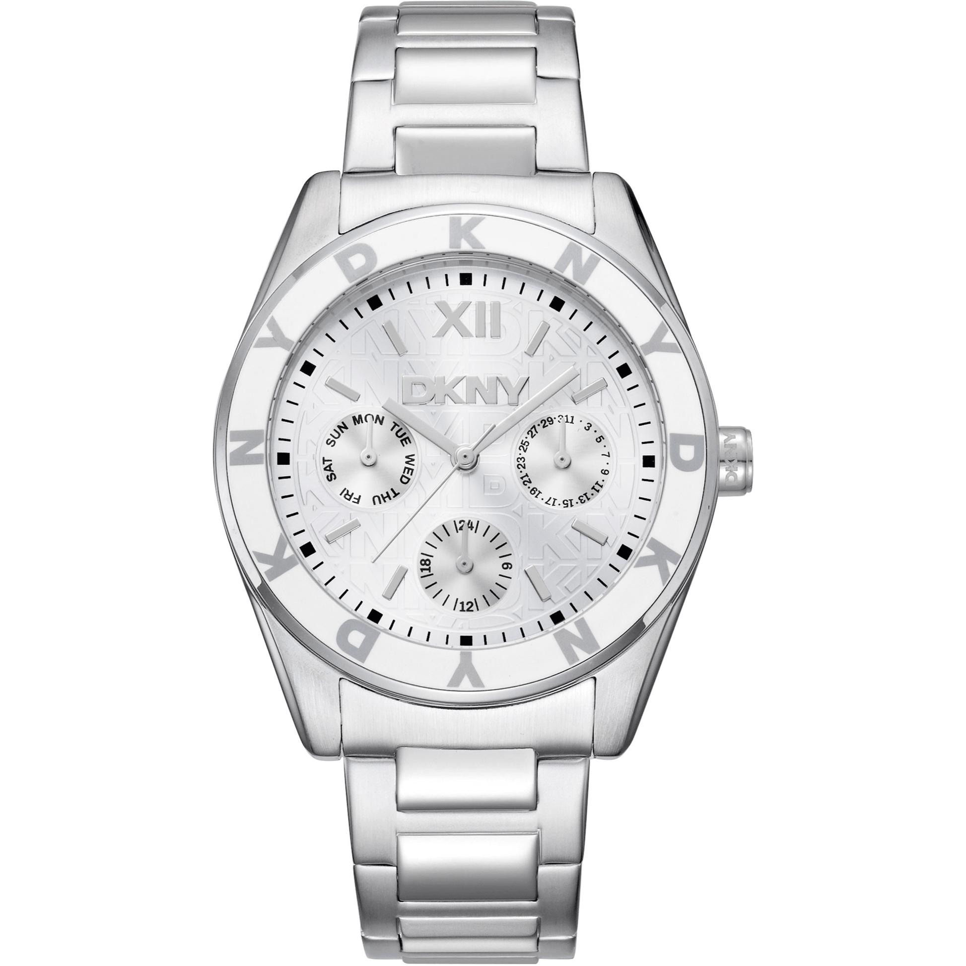 DKNY Dame Rustfrit Stål Sølv Ur DK1L073M0015 - Urma.dk