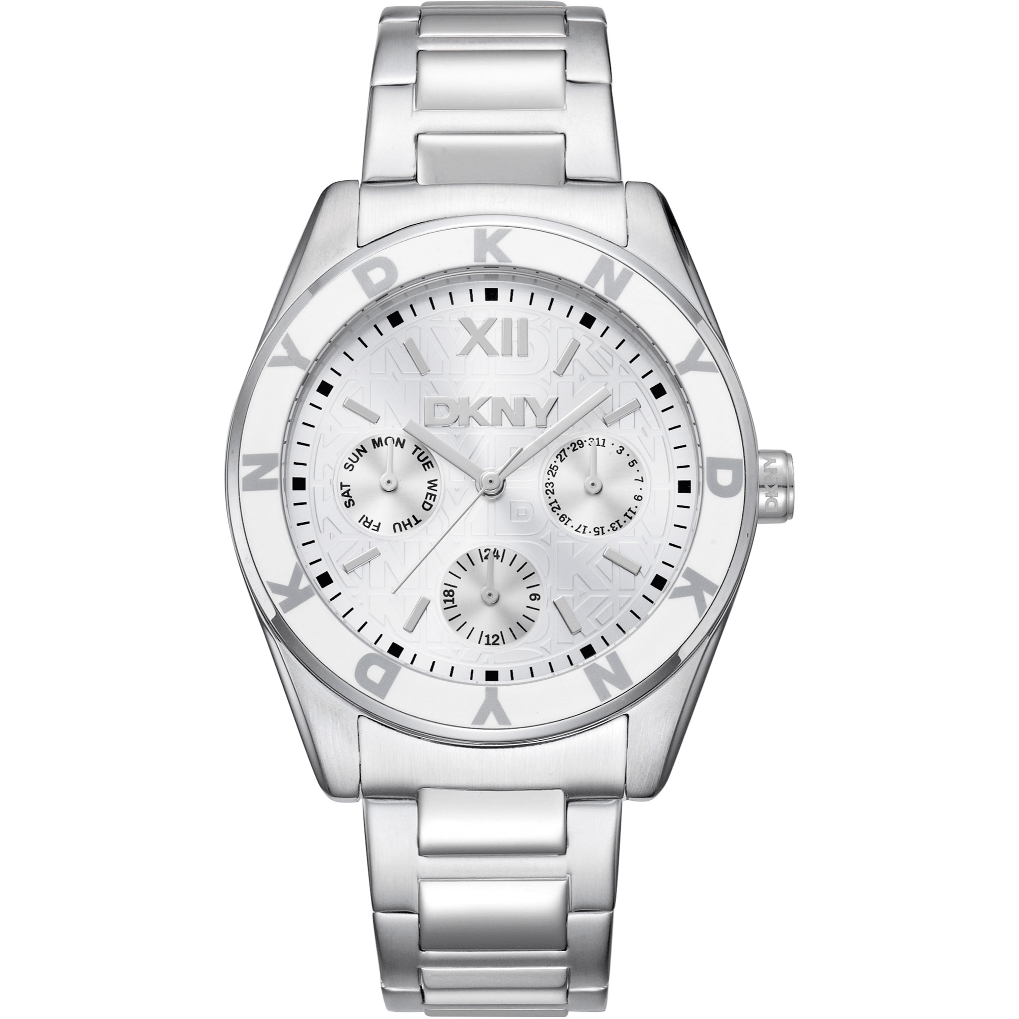 DKNY Dame Rustfrit Stål Sølv Ur DK1L073M0015 - Urma.dk