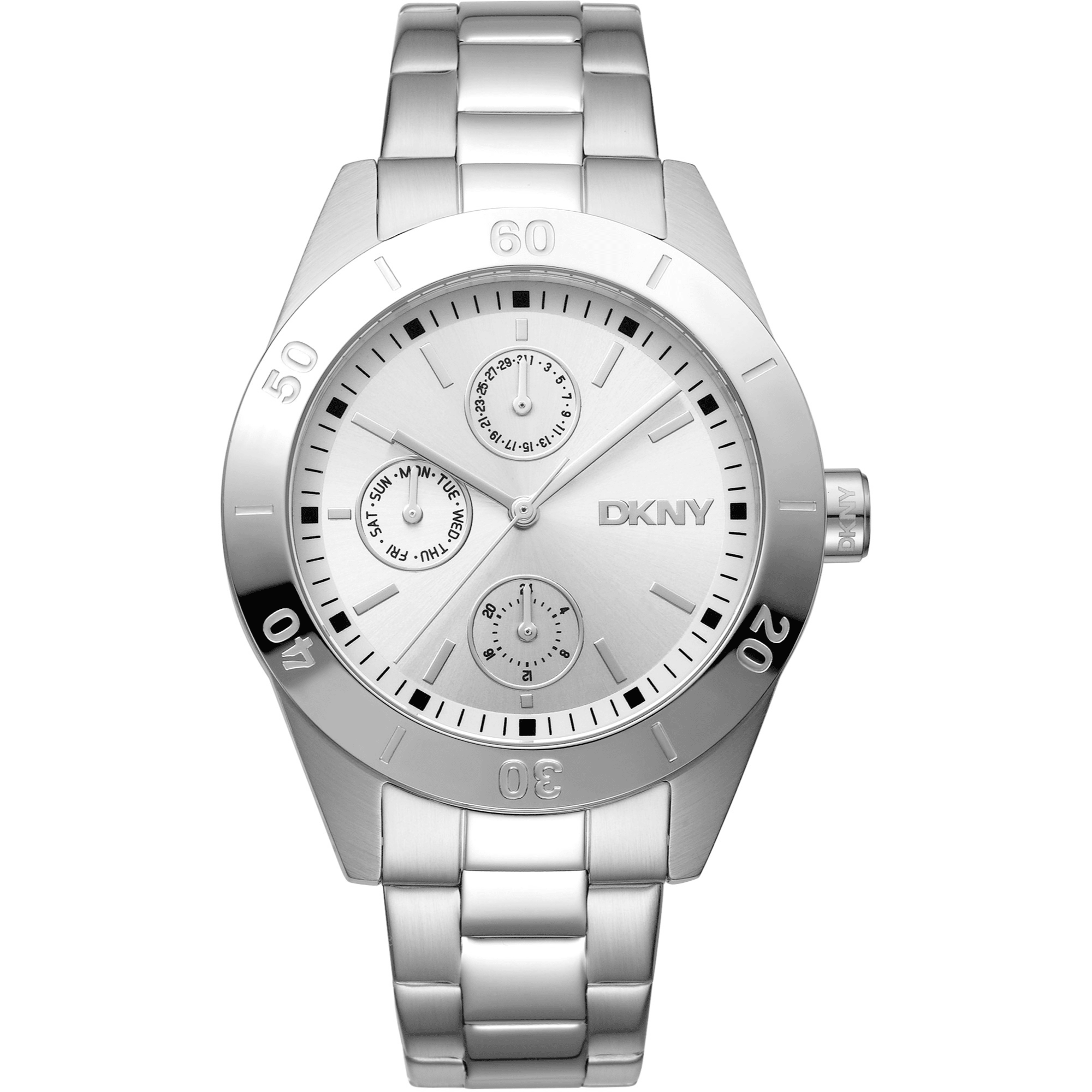DKNY Dame Rustfrit Stål Sølv Ur DK1L079M0015 - Urma.dk