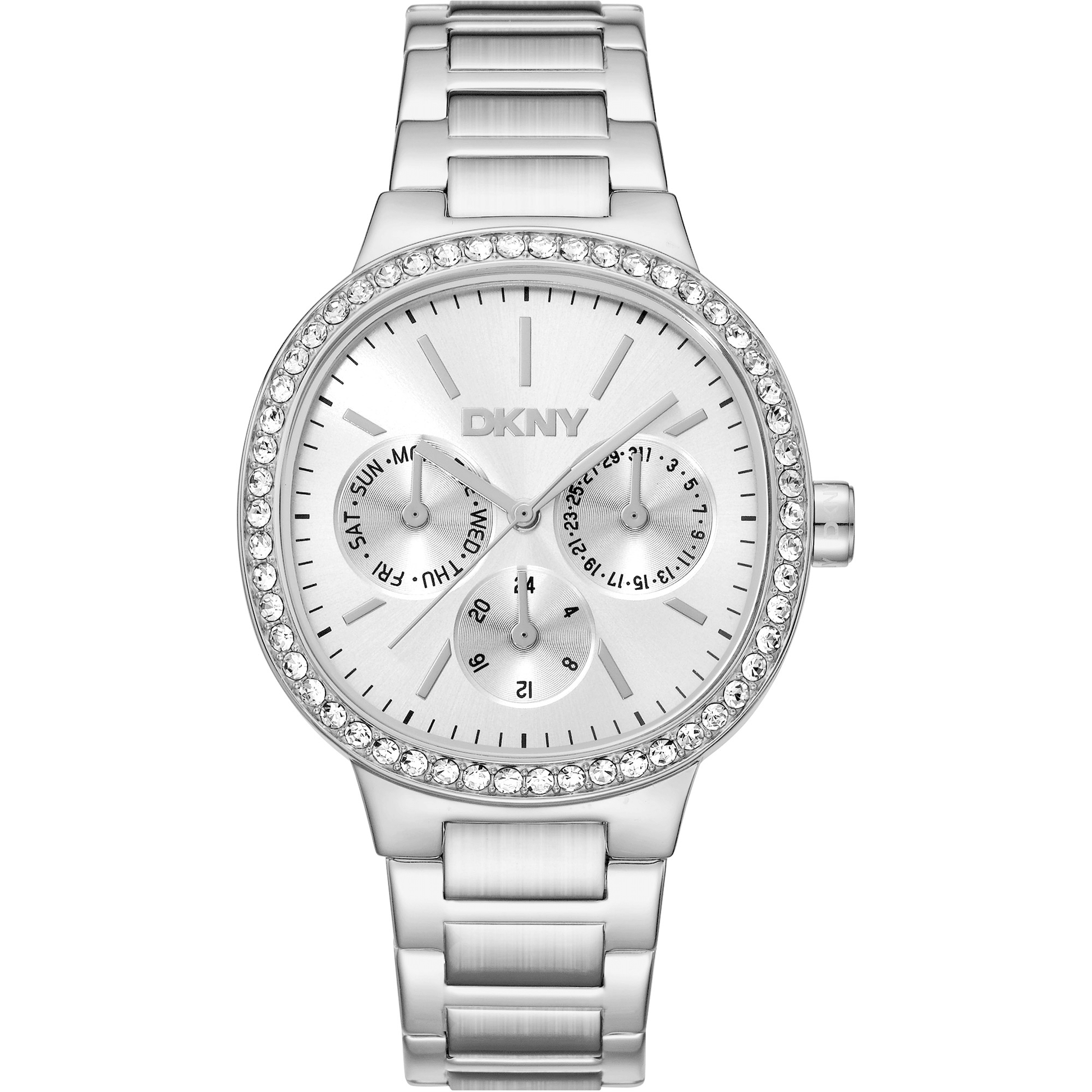 DKNY Dame Rustfrit Stål Sølv Ur DK1L084M0045 - Urma.dk