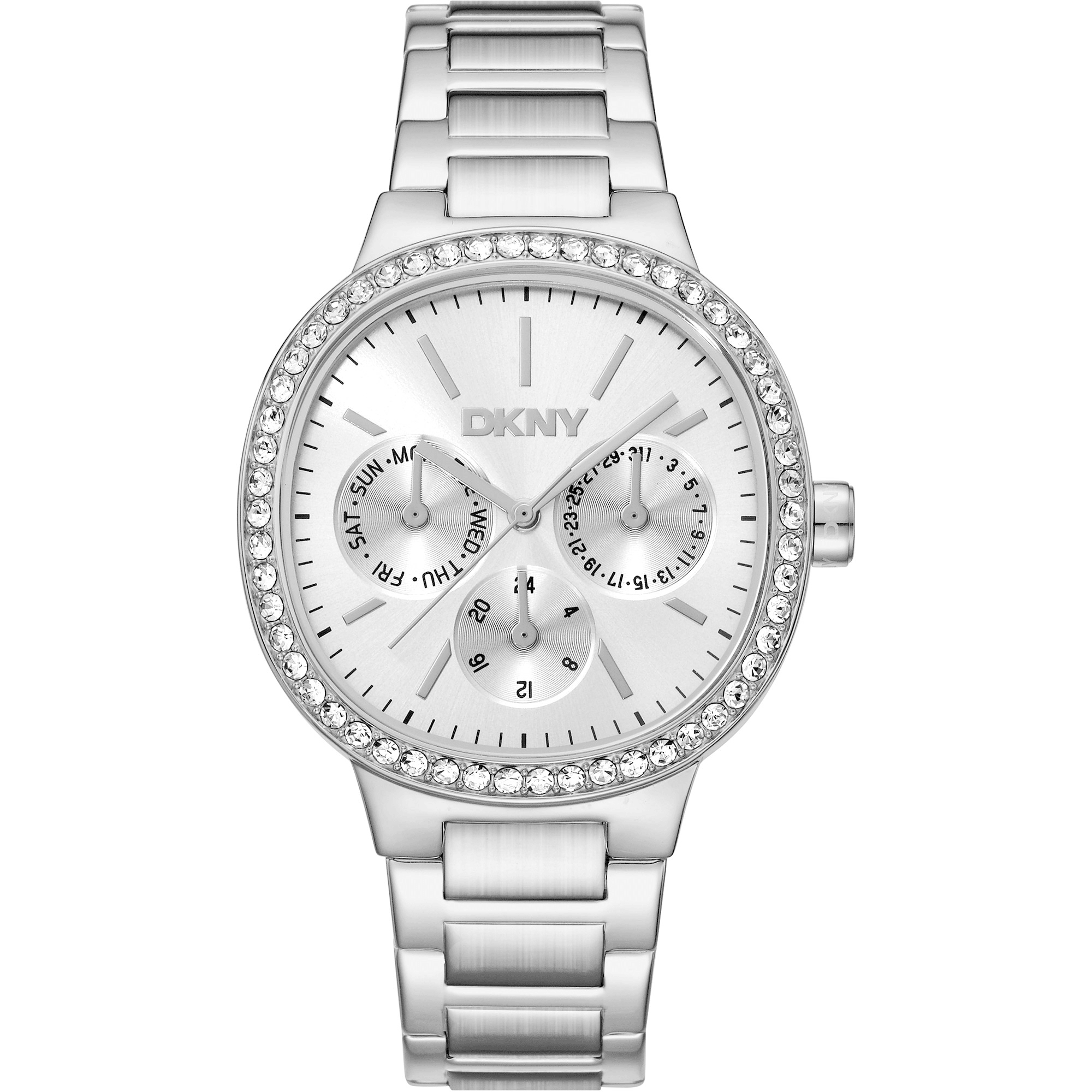 DKNY Dame Rustfrit Stål Sølv Ur DK1L084M0045 - Urma.dk