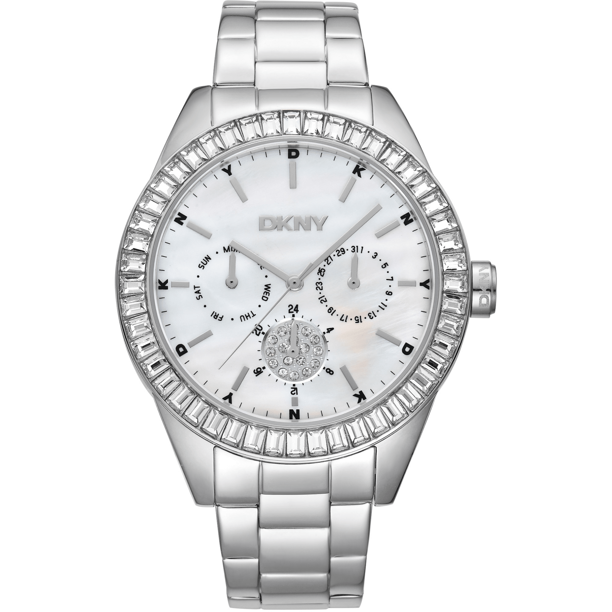 DKNY Dame Sølv Ur DK1L027M0015 - Urma.dk