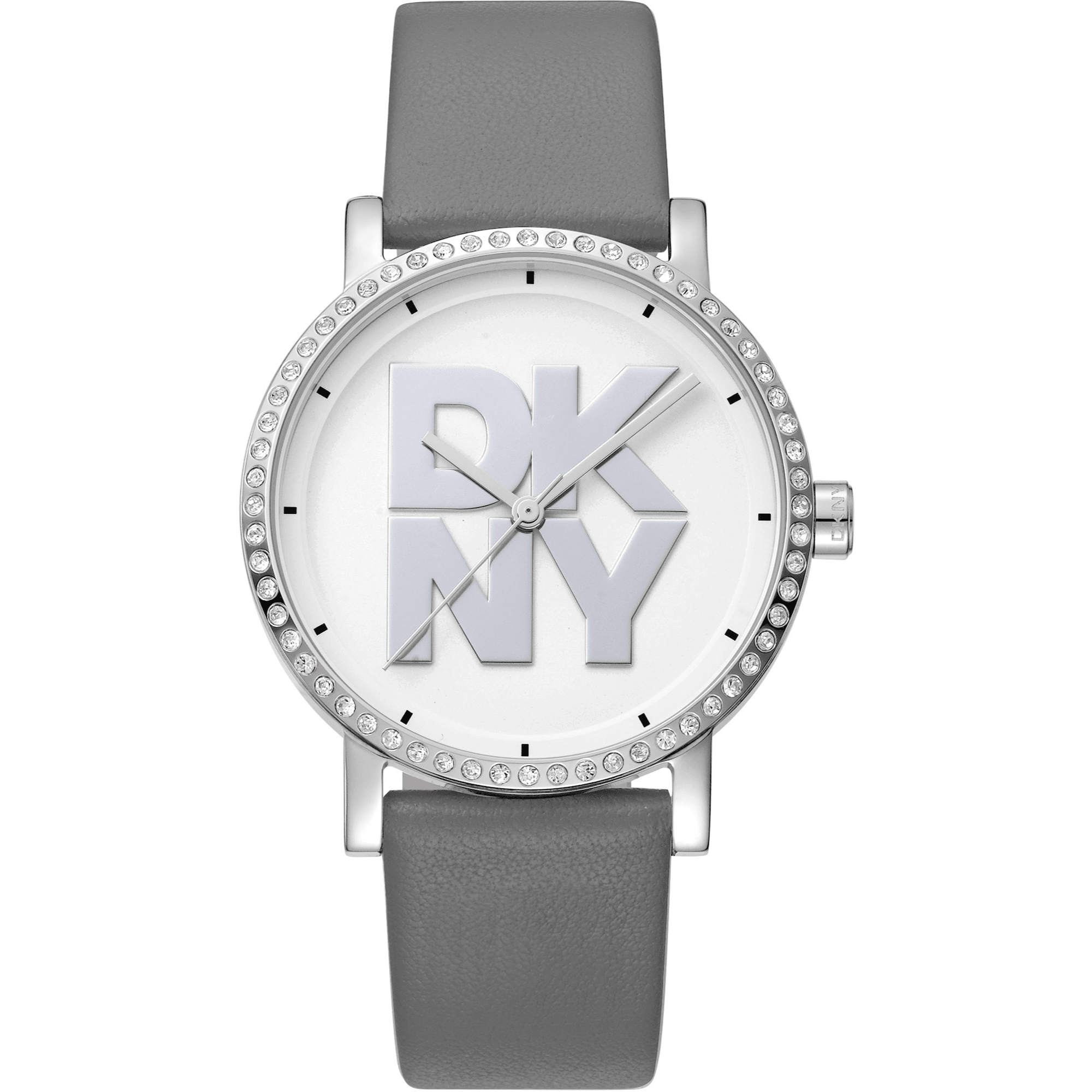 DKNY Dame Sølv/Grå Ur DK1L035L0015 - Urma.dk