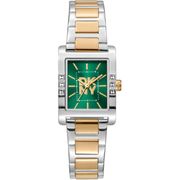 DKNY Dame Sølv/Guld Grøn Ur DK1L008M0085 - Urma.dk