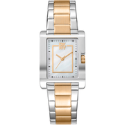 DKNY Dame Sølv/Guld Hvid Ur DK1L007M0085 - Urma.dk