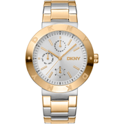 DKNY Dame Sølv/Guld Ur DK1L022M0055 - Urma.dk