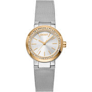 DKNY Dame Sølv/Guld Ur DK1L024M0045 - Urma.dk