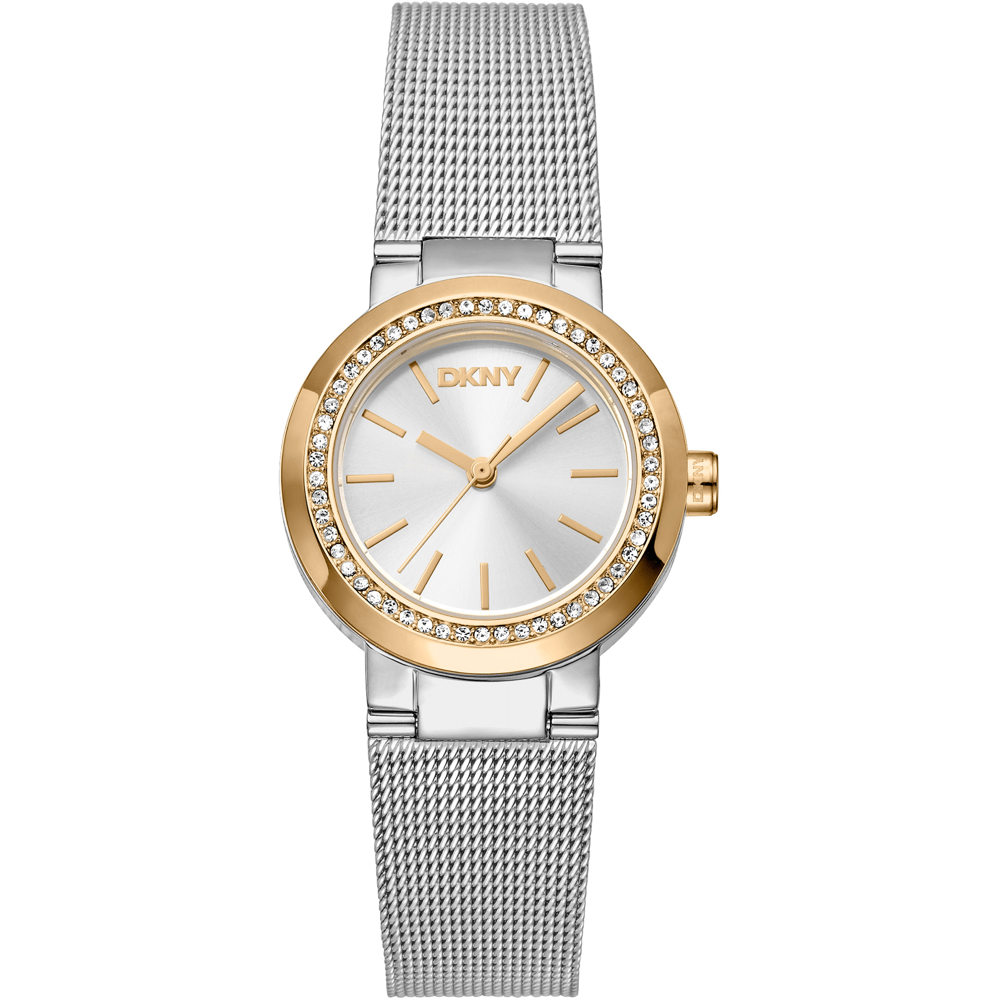DKNY Dame Sølv/Guld Ur DK1L024M0045 - Urma.dk