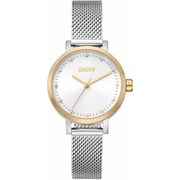 DKNY Dame Sølv/Guld Ur DK1L037M0055 - Urma.dk
