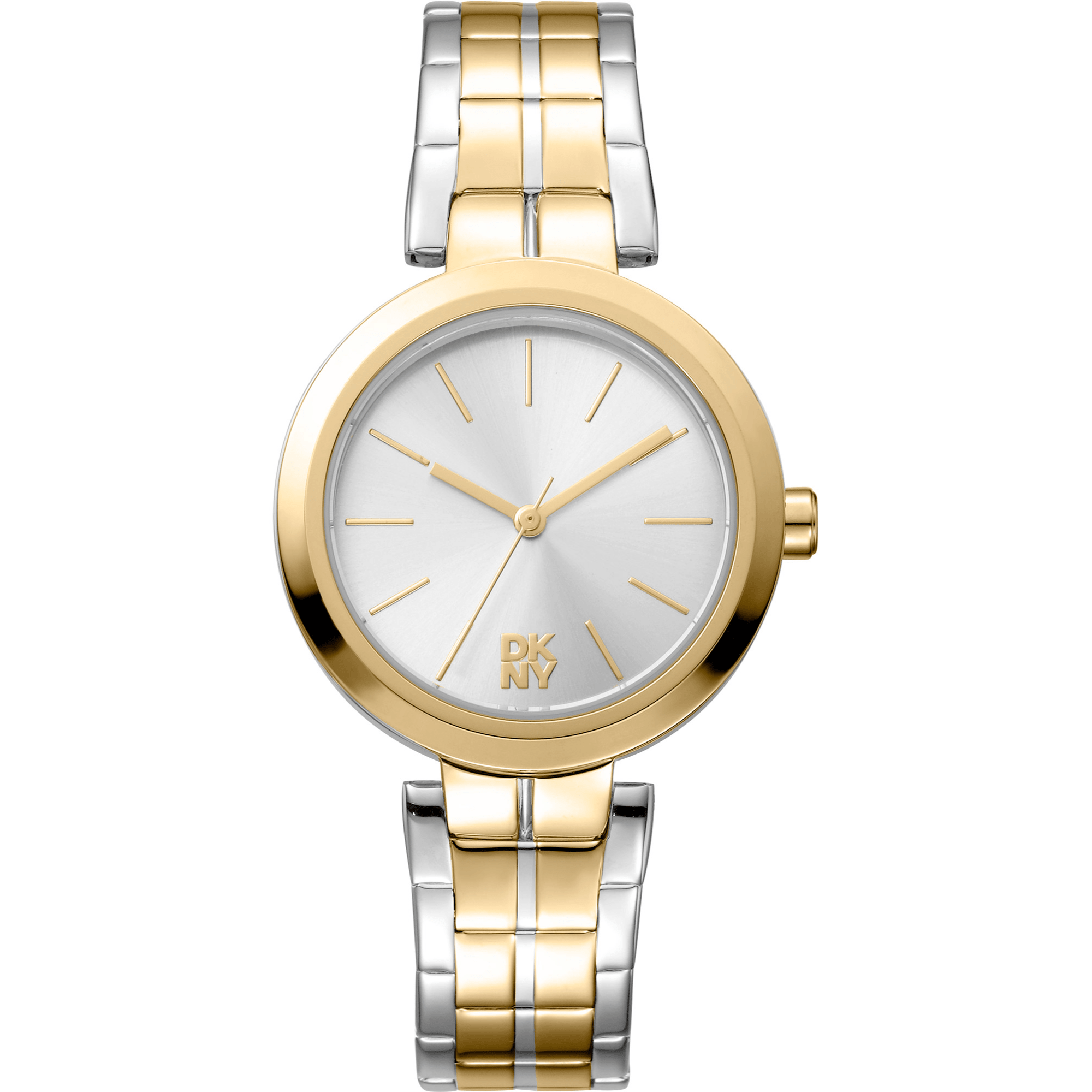 DKNY Dame Sølv/Guld Ur DK1L045M0065 - Urma.dk