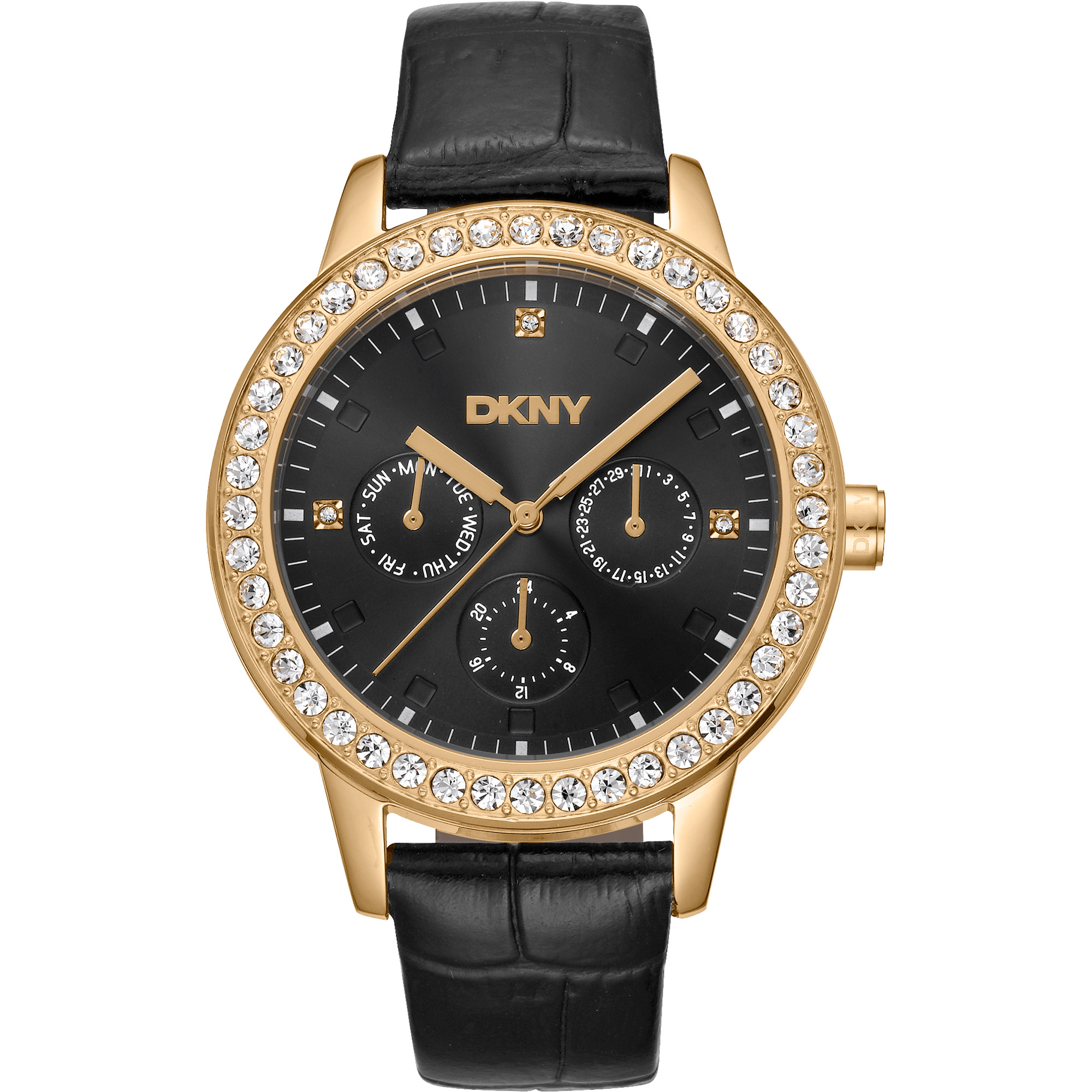 DKNY Dame Sort Ur DK1L055L0025 - Urma.dk