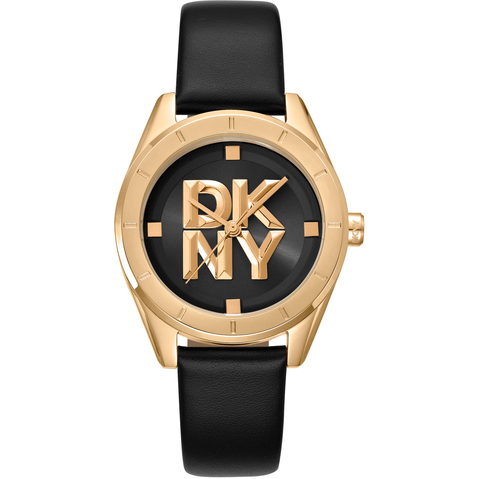 DKNY Dame Sort/Guld Ur DK1L016L0025 - Urma.dk