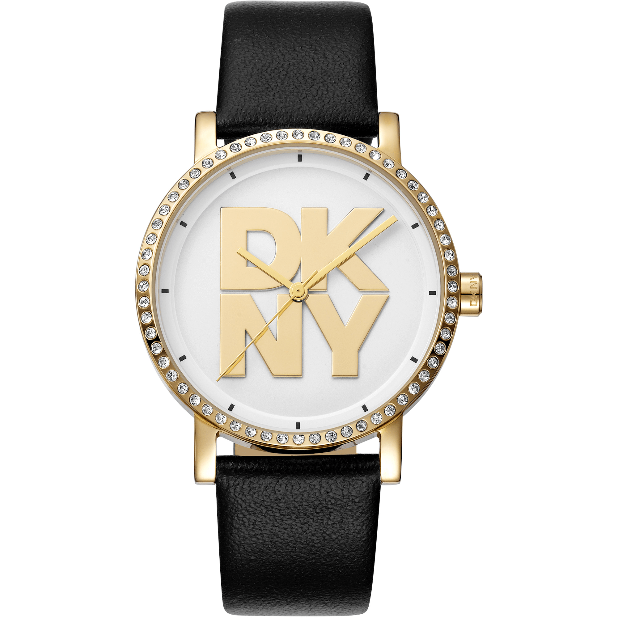 DKNY Dame Sort/Guld Ur DK1L035L0025 - Urma.dk