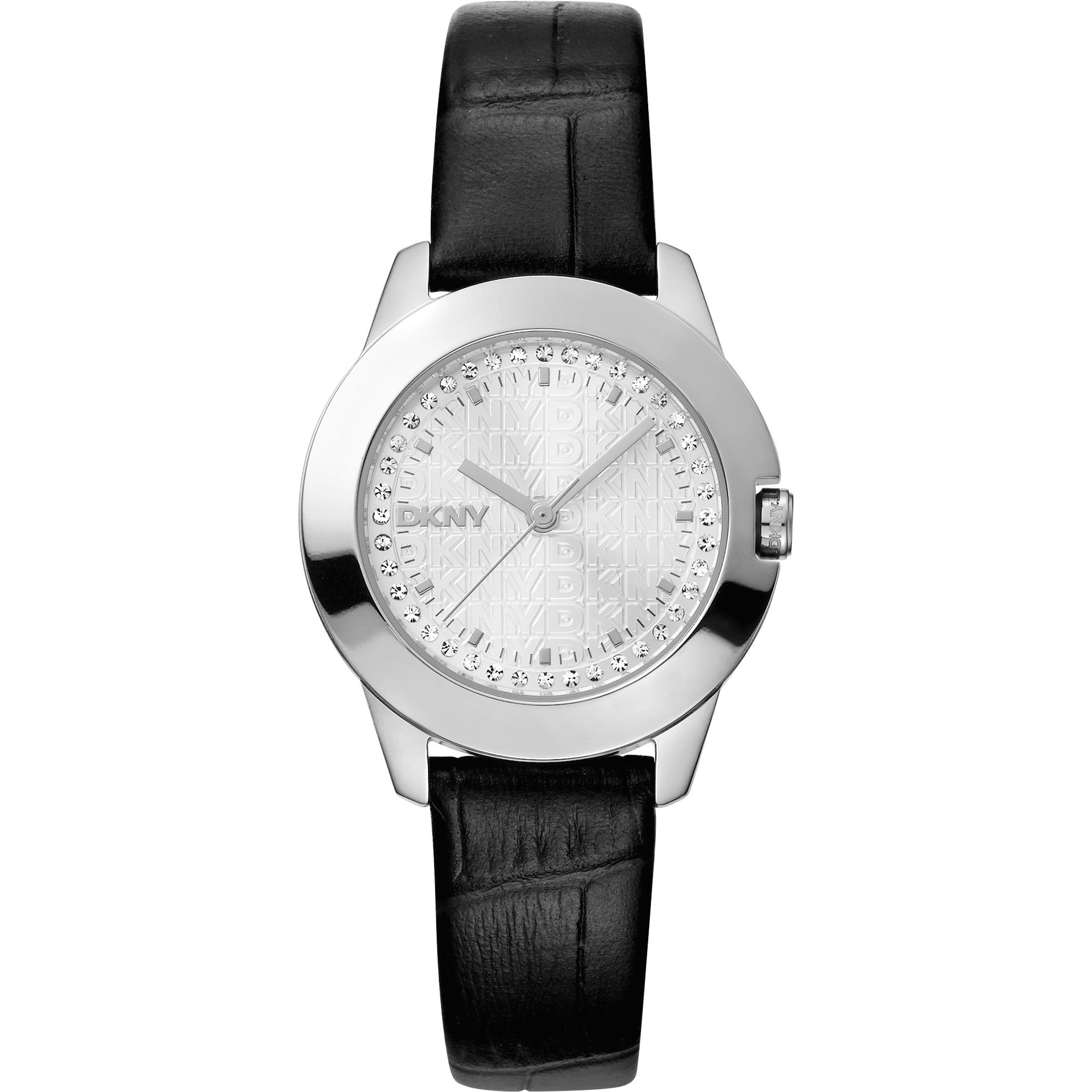DKNY Dame Sort/Sølv Ur DK1L021L0015 - Urma.dk