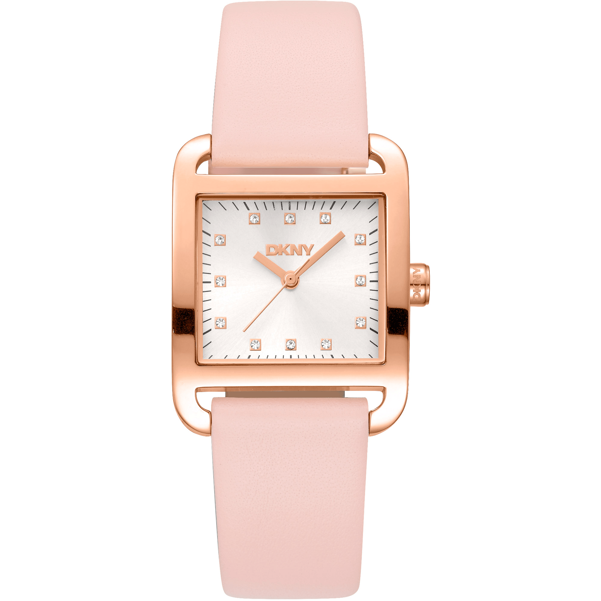DKNY Dame Ur Rose Gold Pink DK1L004L0035 - Urma.dk