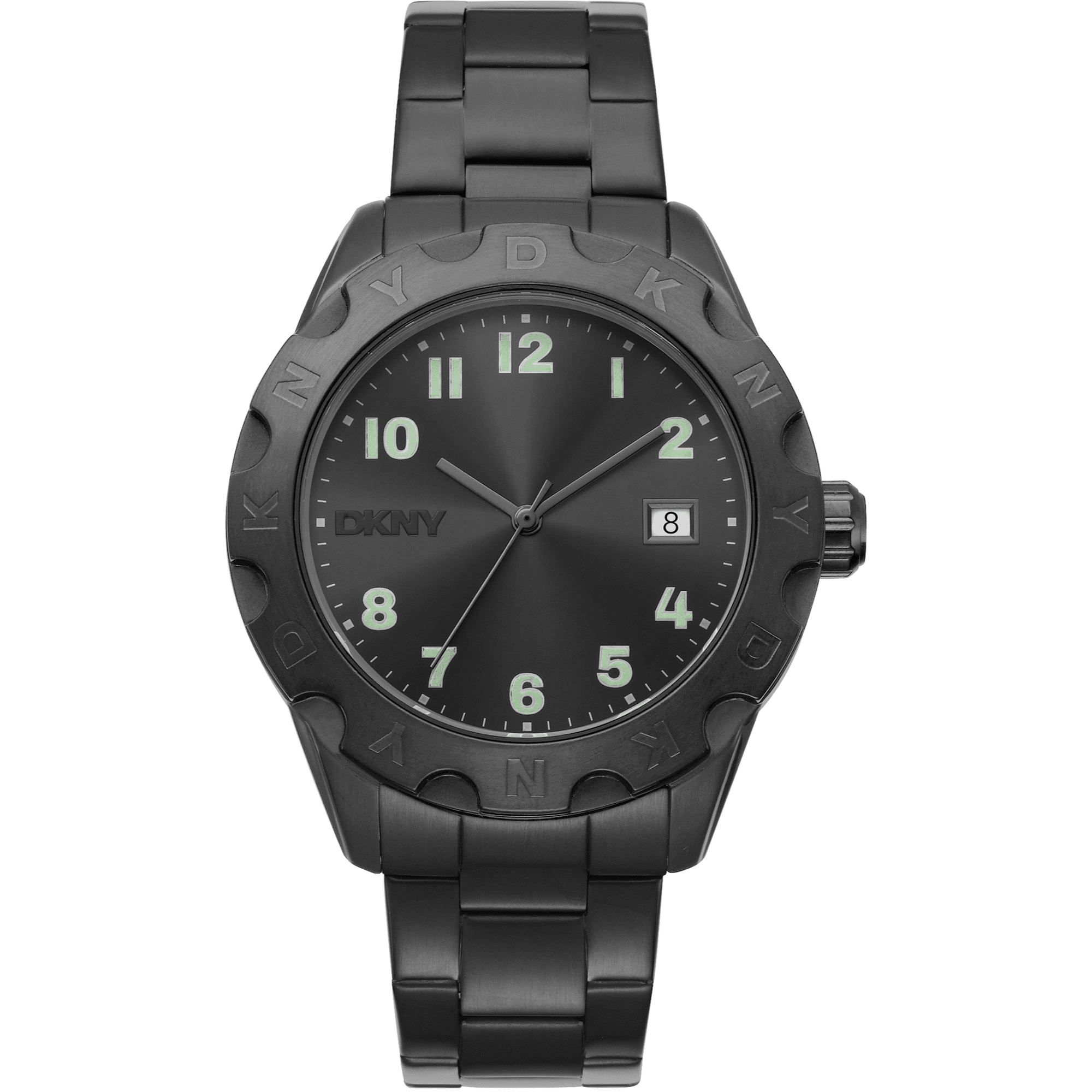 DKNY Herre Sort Ur DK1G046M0075 - Urma.dk