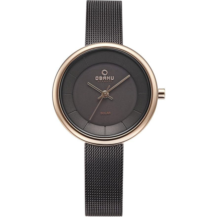 OBAKU LYS-WALNUT SOLAR Ø32mm V206LRVNMN