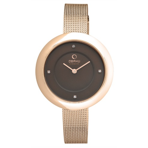 OBAKU LYNG-CHOCOLATE Ø32mm V162LXVNMV