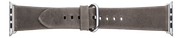 Grå læderrem til iWatch - 42 mm