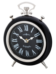 Bordur i retro design - sort - 25 cm