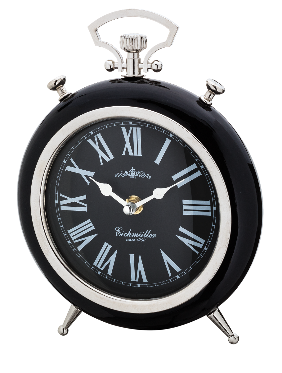Bordur i retro design - sort - 25 cm