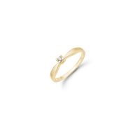 ETERNITY 14KT D.RING 1X0,05CT WSI 4/GRAB - Urma.dk