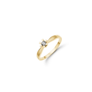 ETERNITY 14KT D.RING 1X0,05CT WSI - Urma.dk