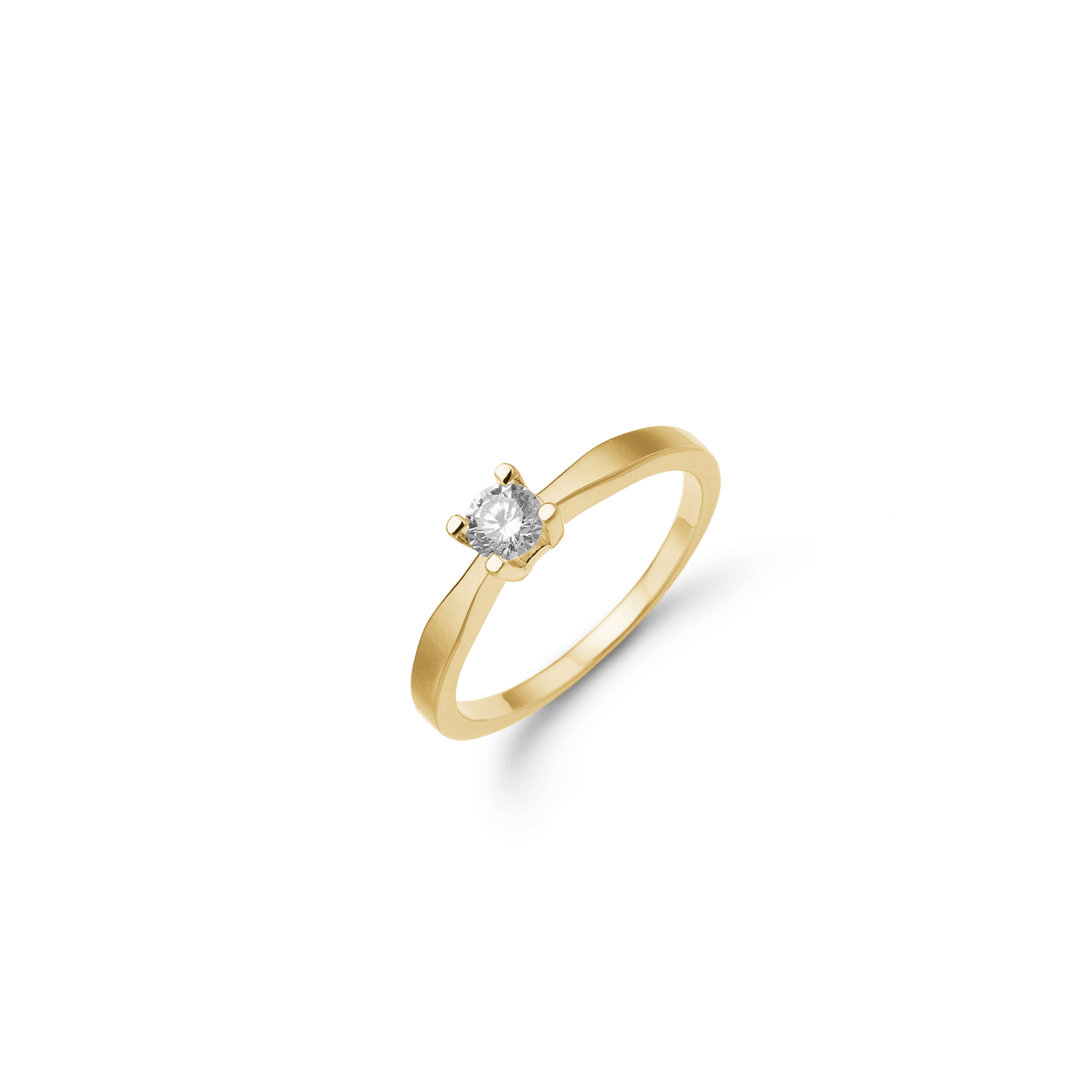 ETERNITY 14KT D.RING 1X0,25CT WSI 4/GRAB