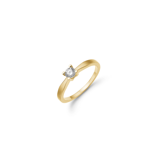 ETERNITY 14KT D.RING 1X0,25CT WSI 4/GRAB