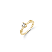 ETERNITY 14KT D.RING 1X0,35CT WSI