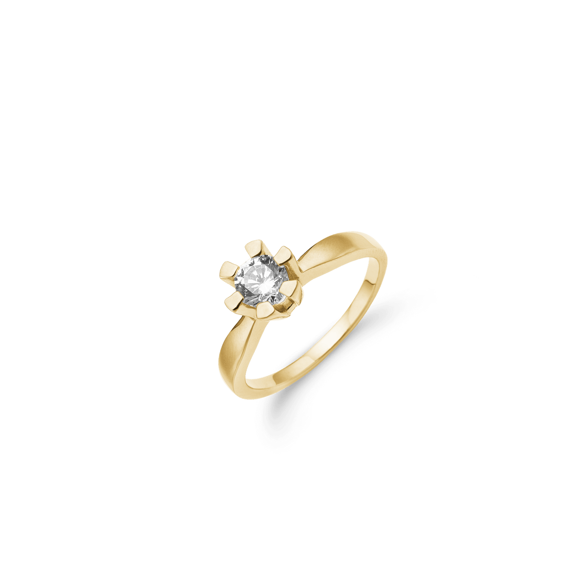 ETERNITY 14KT D.RING 1X0,60CT WSI