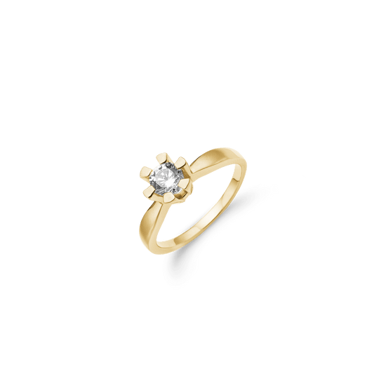 ETERNITY 14KT D.RING 1X0,60CT WSI