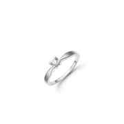 ETERNITY 14KT HV.D.RING 1X0,15CT WSI 4/G