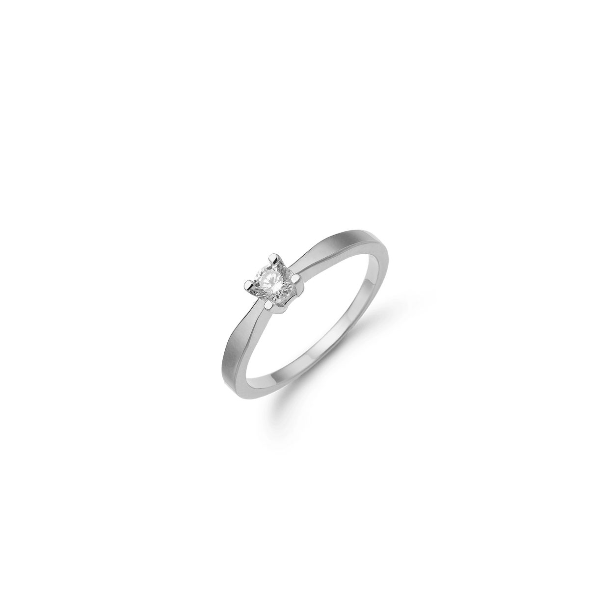 ETERNITY 14KT HV.D.RING 1X0,20CT WSI 4/G