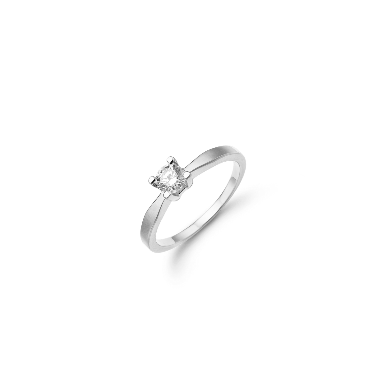 ETERNITY 14KT HV.D.RING 1X0,35CT WSI 4/G