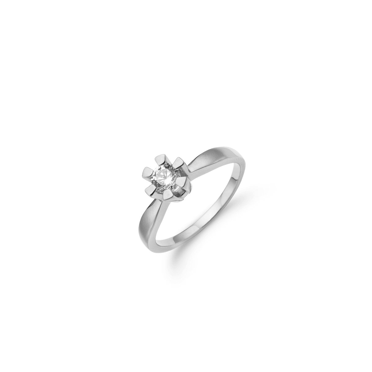 ETERNITY 14KT HV.D.RING 1X0,40CT WSI